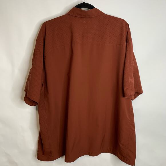 5.11 Tactical 2XL Rust Snap Front Shirt - Picture 2 of 7